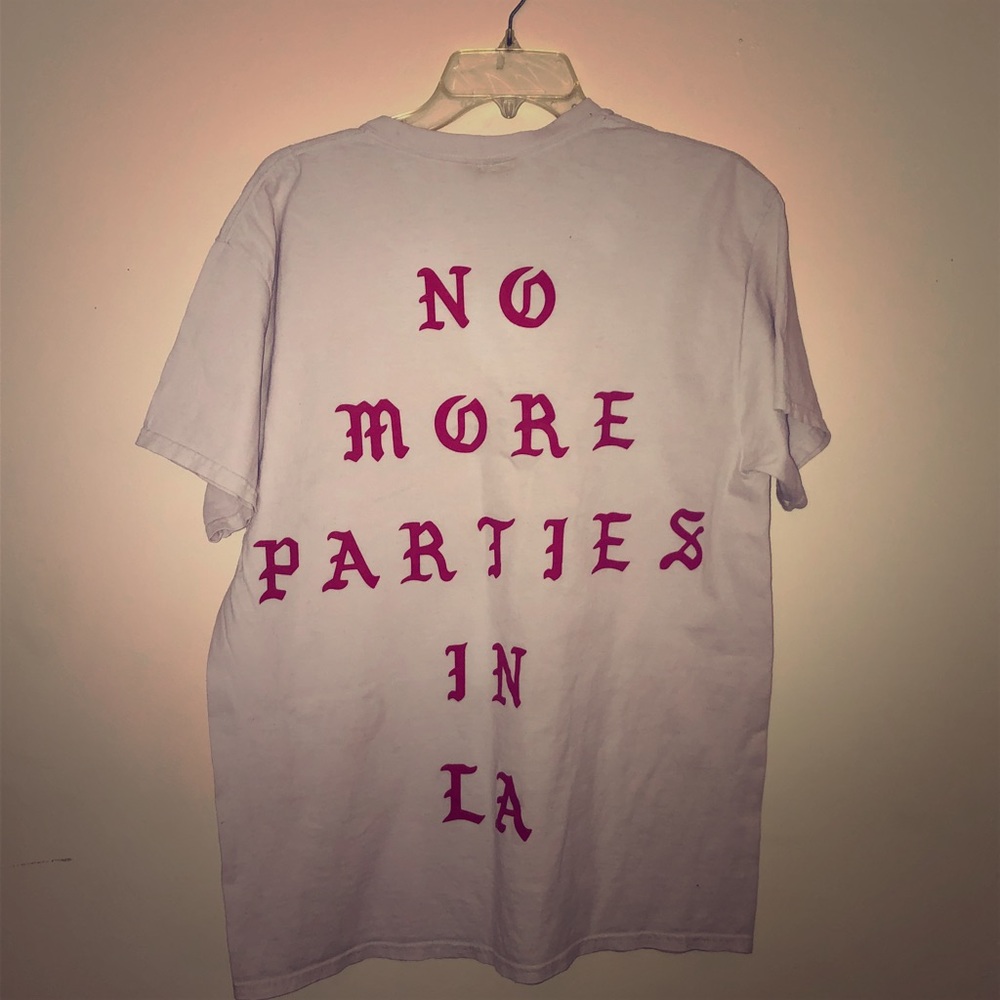 KANYE WEST “NO MORE PARTIES IN LA” T Shirt Men’s